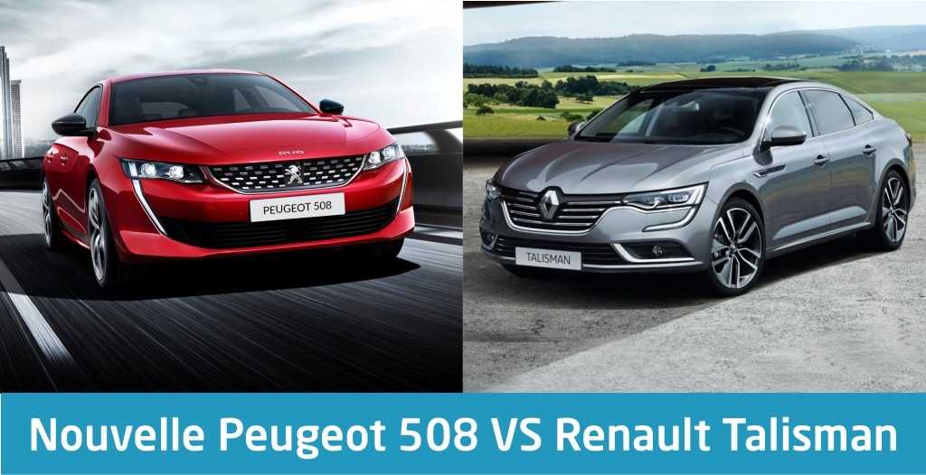 Nouvelle Peugeot 508 VS Renault Talisman