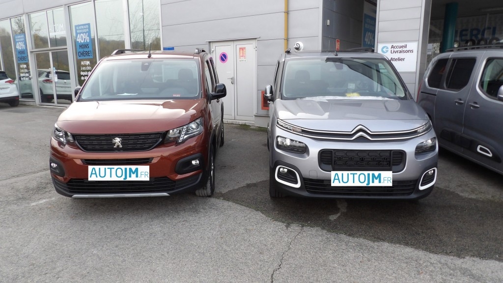 Battle du mois : Peugeot RIFTER VS nouveau Citroën Berlingo