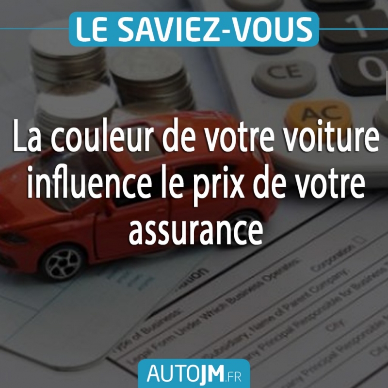 La couleur de votre voiture influence le prix de votre assurance
