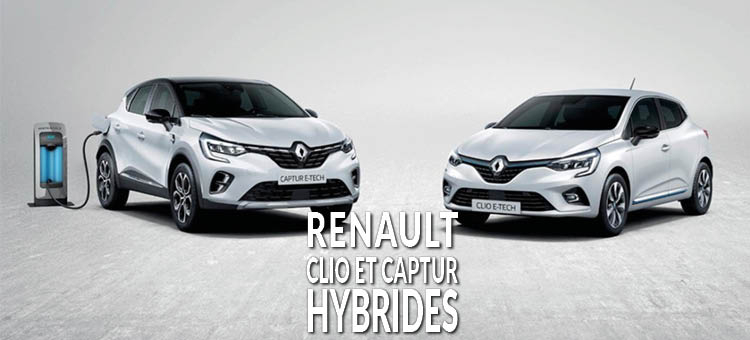 Renault Captur et Renault Clio