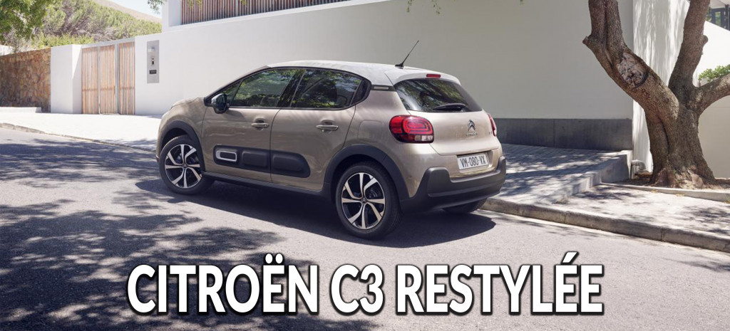 Citroën C3 restylée 2020