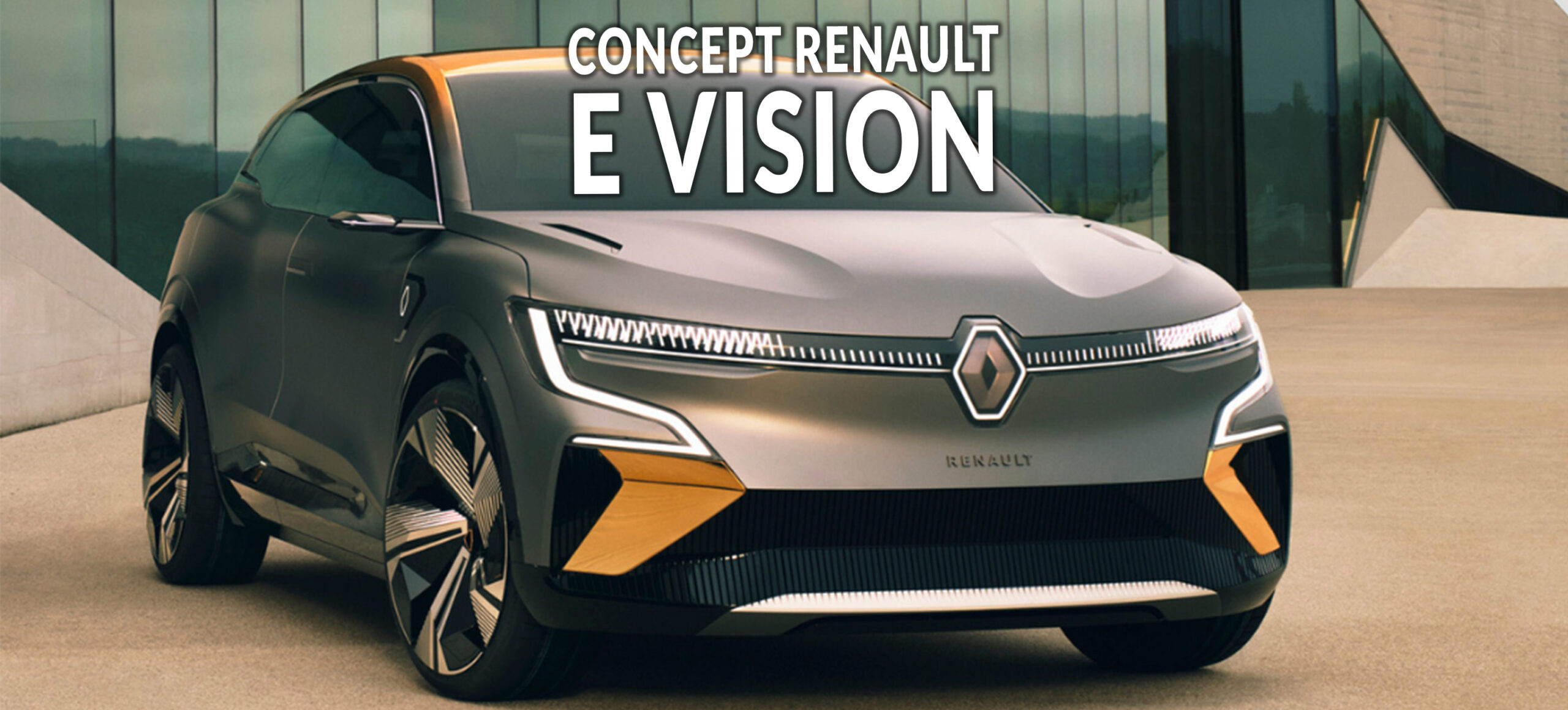 Renault Megane eVision : le concept Renault électrique
