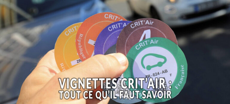 Vignettes Crit'Air : tout ce qu'il faut savoir - AutoJM Mag