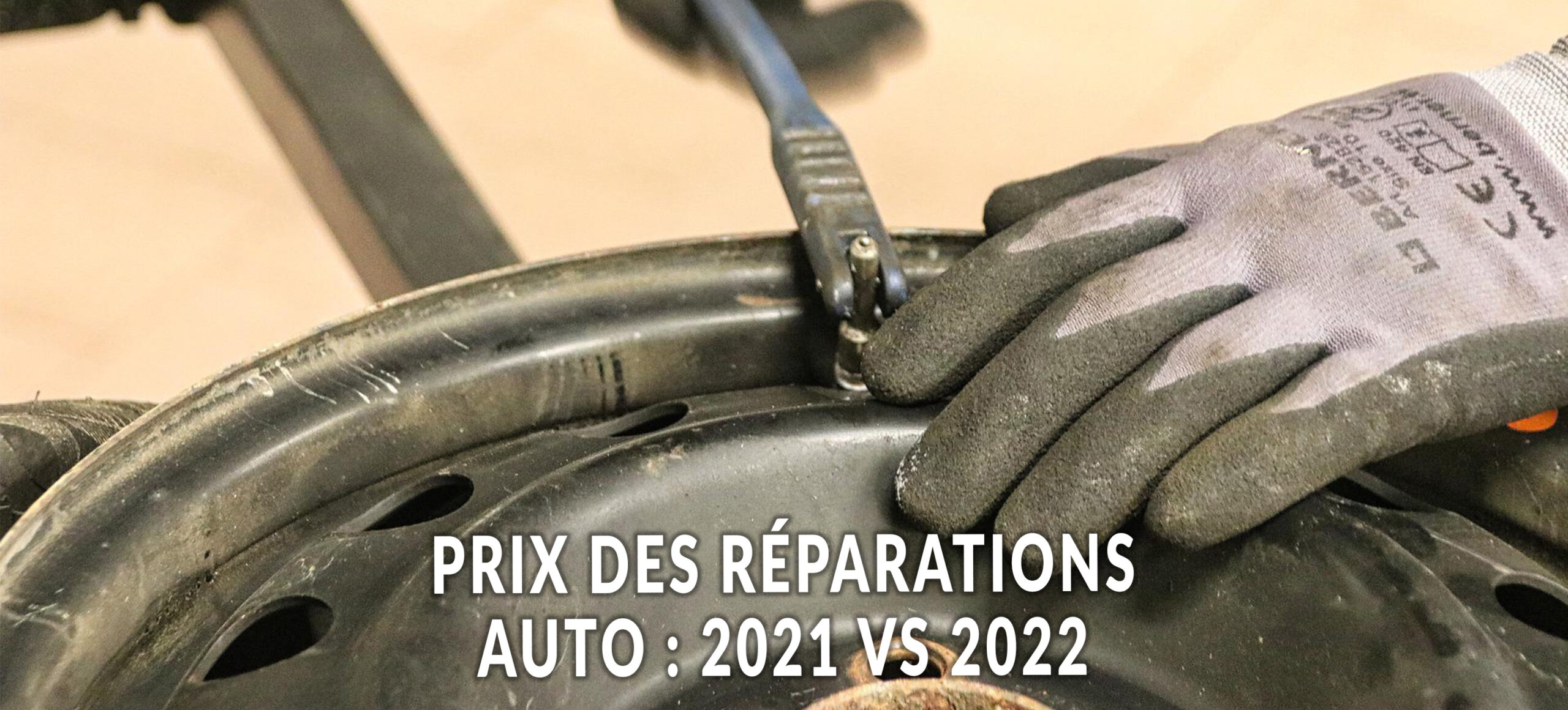 Coût des réparations auto : 2021 VS 2022